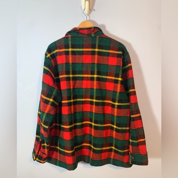 Kiel James Patrick Red and Green Plaid Jacket - Picture 4 of 10